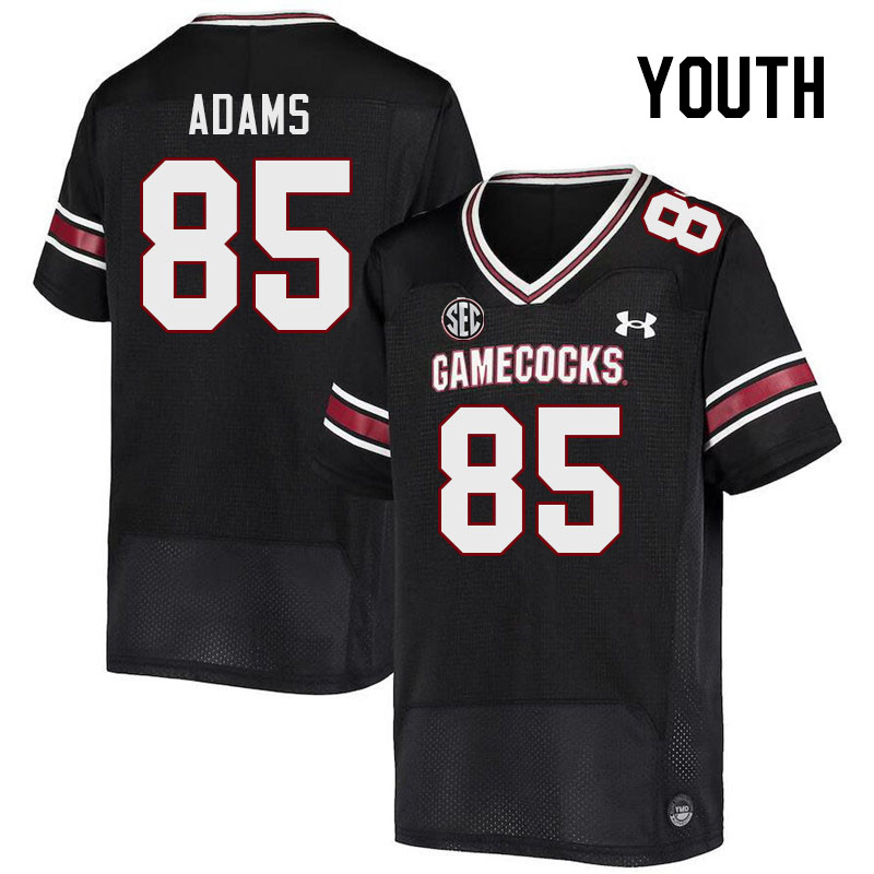 Youth #85 CJ Adams South Carolina Gamecocks 2023 College Football Jerseys Stitched-Black